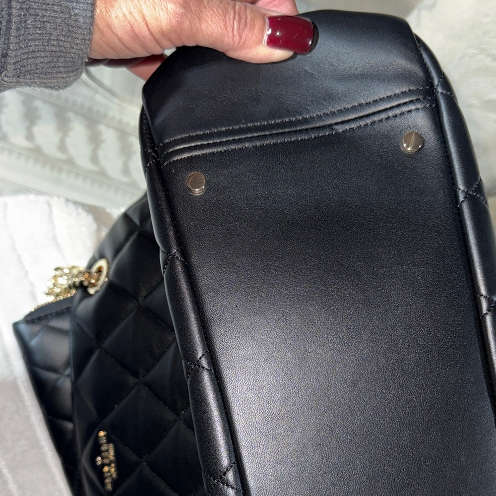 NWOT Kate Spade Quilted Black Shoulder Bag Set - Picture 5 of 8